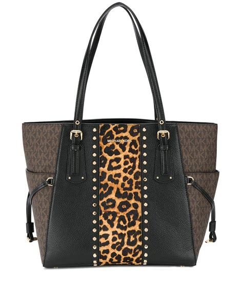 michael kors leather bags animal print|Michael Kors animal print handbags.